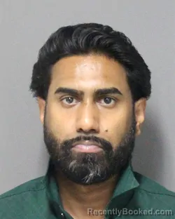 Booking photograph for Shazim Ali